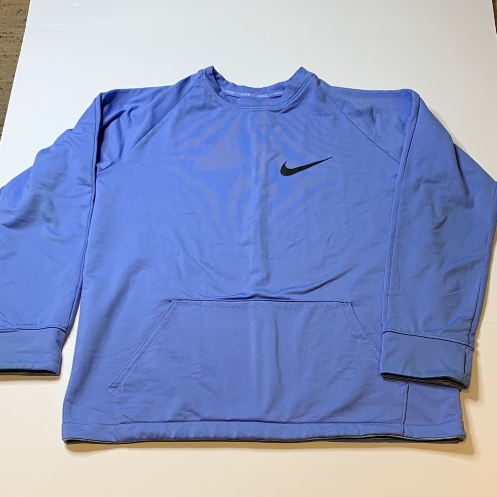 Nike Light Blue Performance Crewneck Sweatshirt